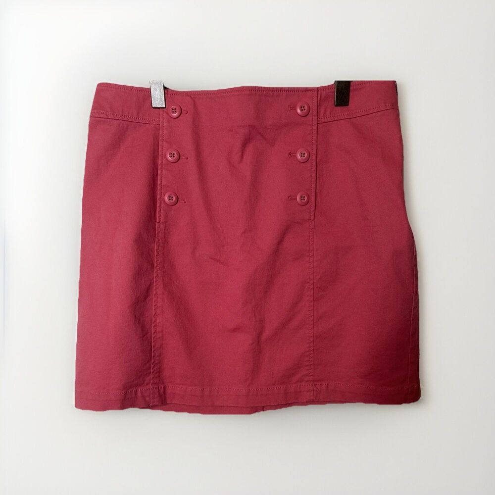 New Loft Size 14 Pink Skirt Mini Side Zip
